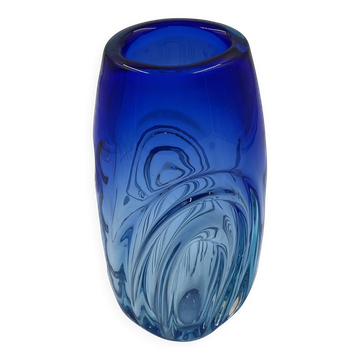 Vase bleu de Murano