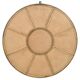 Round industrial metal mirror (100cm x 3cm)