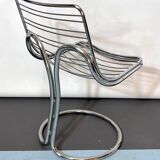 Vintage Space Age dinner table and four chairs