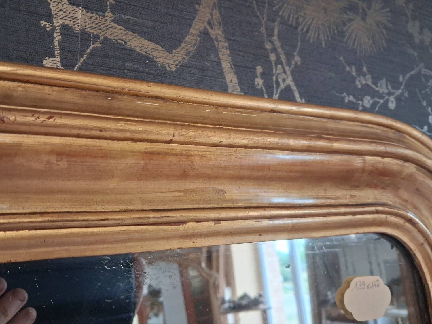 Louis Philippe mirror 139 x 112