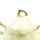 Rococo sugar bowl, porcelain, Chodzież, Poland, 1970s