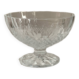 Coupe à fruits en cristal