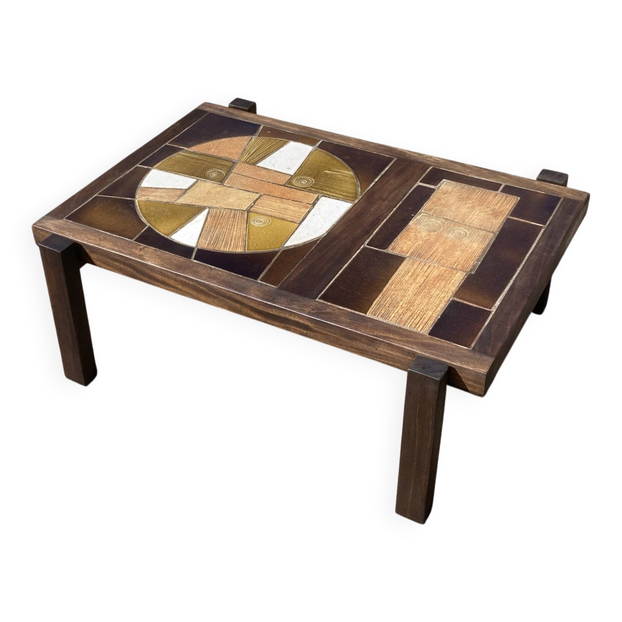 1960s ceramic coffee table