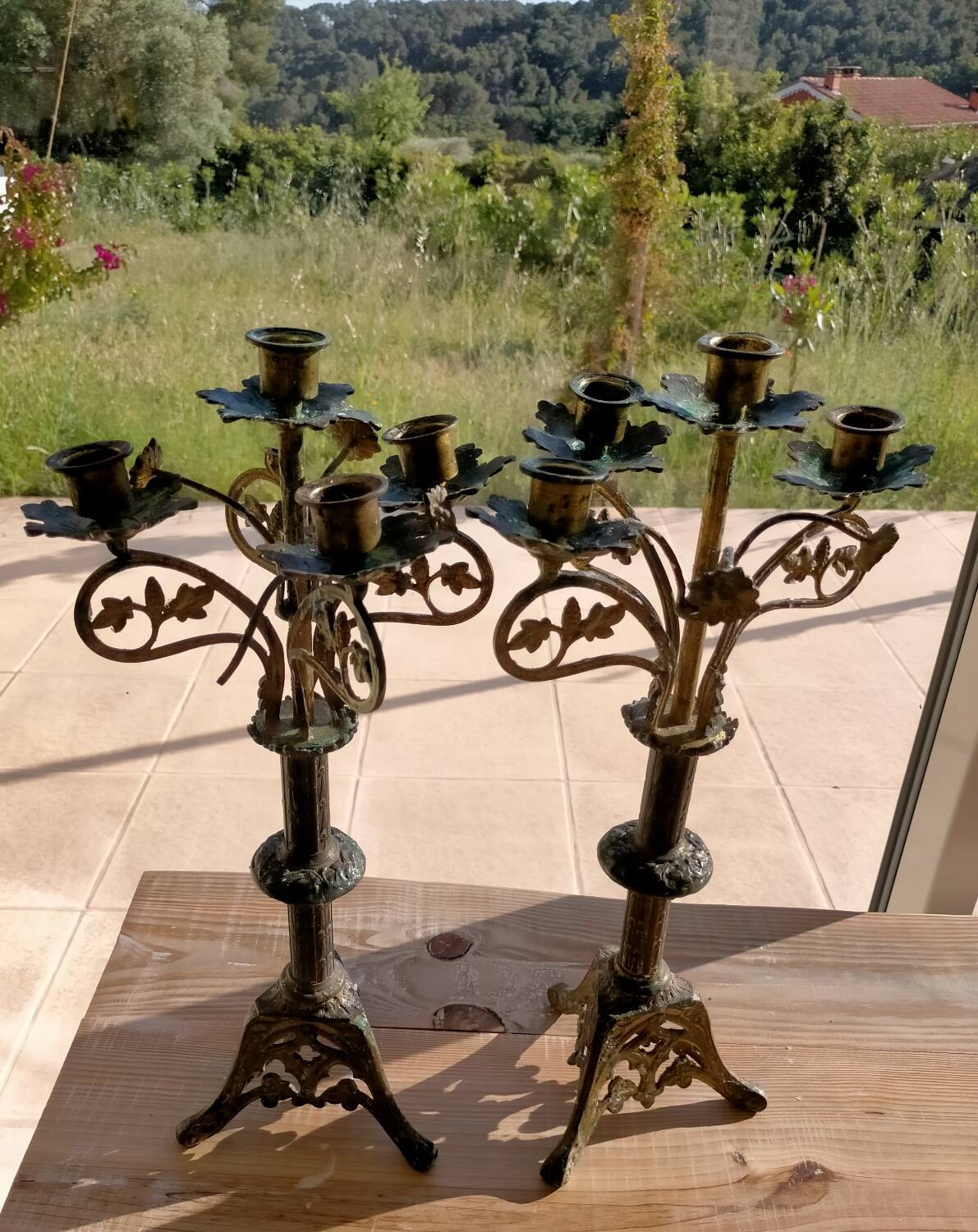 Church candlesticks