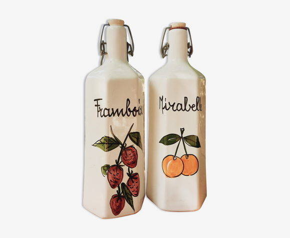 Bouteilles anciennes en lot