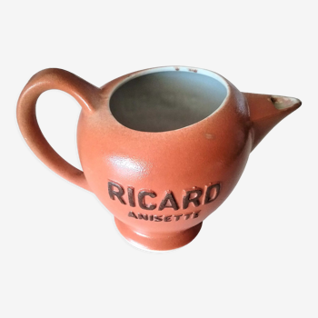 Ricard round ceramic water pitcher