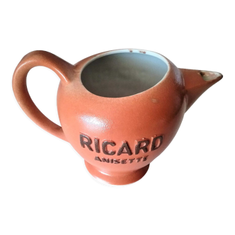 Ricard round ceramic water pitcher