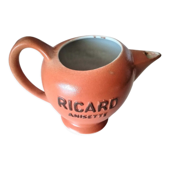 Pichet à eau Ricard rond en céramique