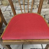 Set of 4 1960 chairs in the Baumann style