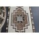 Tapis couloir en laine Oushak turc vintage des années 1970, 97x323.