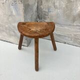 Brutalist tripod stool