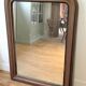 Antique Louis Philippe mirror from the 19th century, restored.