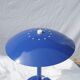 Blue table lamp Aluminor 1960-70