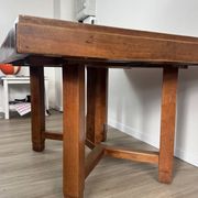 Art Deco dining table — Stamped Maurice Alet (1925–1935)