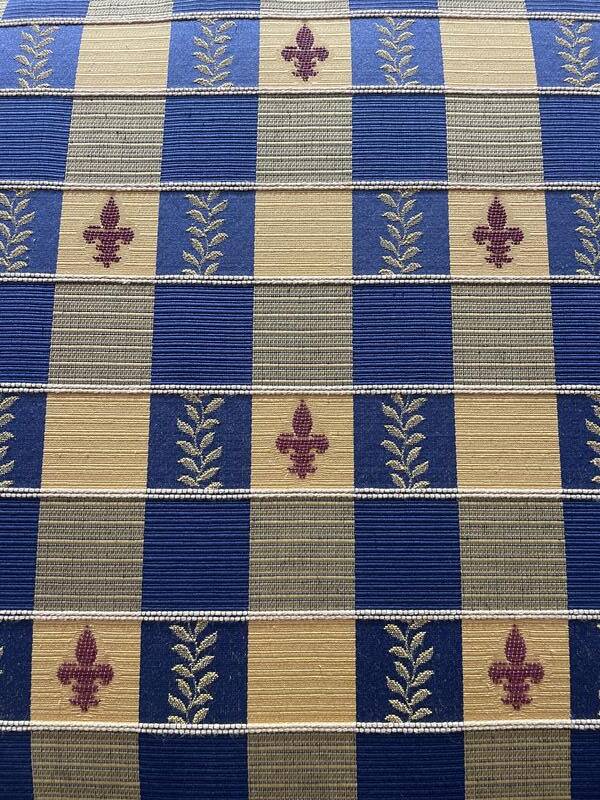 Canapé - Banquette de style Louis XVI tissu LYS