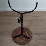 Pedestal table Jacques Adnet