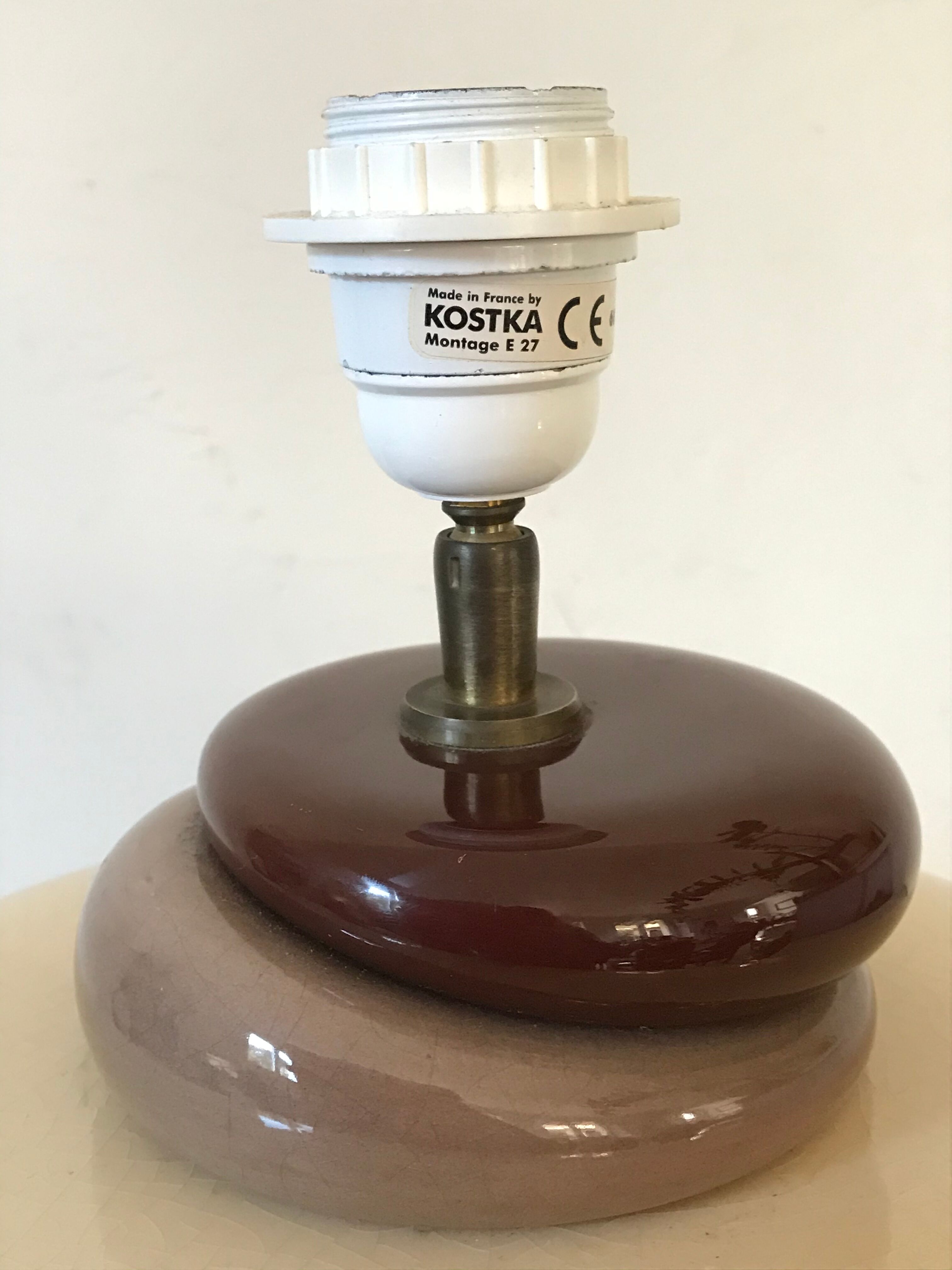 Kostka cracked pebble lamp