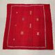 Vintage Moroccan square kilim 108x104 cm kelim wool rug medium 2527