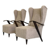 Fauteuil Melchiorre Bega en bouclé beige