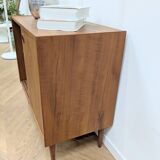 Vintage sideboard with sliding doors