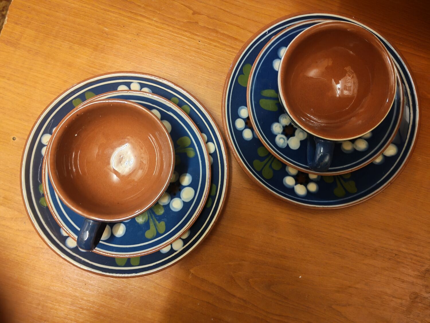 Artisanal ceramic breakfast set