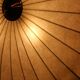 Sculptural cocoon light – mid-century Goldkant wall & ceiling lamp by Friedel Wauer