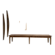 XXL farmhouse table 4 metres in solid pine - 6 legs - 1950s