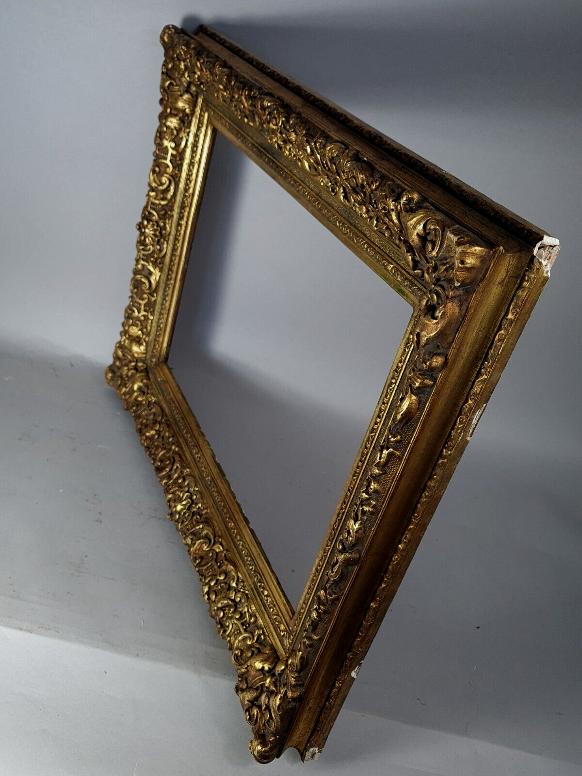 Frame nineteenth century in wood