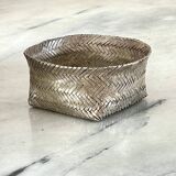 Woven alpaca catchall tray