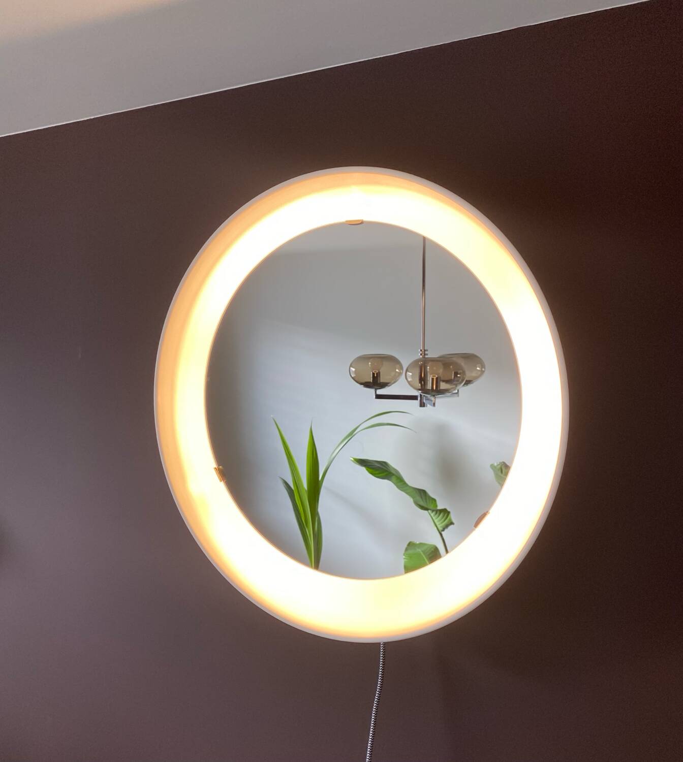 Miroir Poul Henningsen vintage 1960