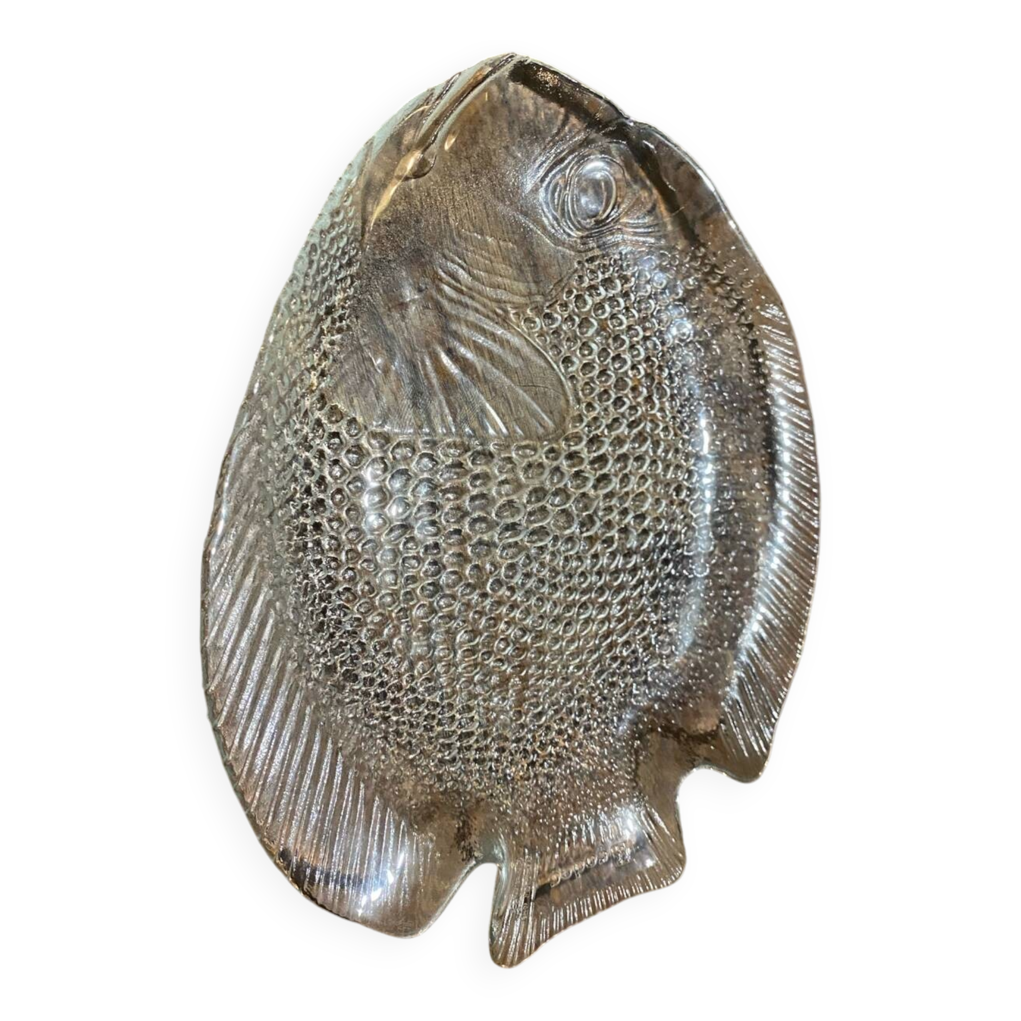 Fish-shaped glass dish Codec