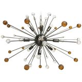 Lustre en verre de Murano
