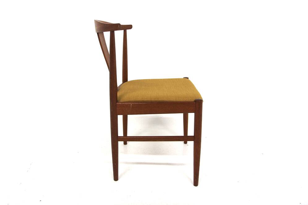 Set of 4 Scandinavian teak chairs, Sweden, 1960