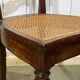 Set of 8 Louis Philippe 19th century mahogany chairs with caned seats
