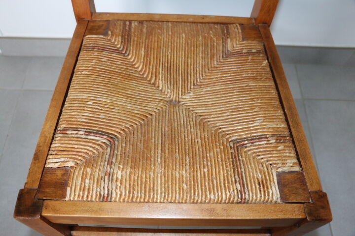 6 seated beech chairs mulched