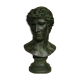 bust Apollo Greco Roman magnificent patina ancient bronze