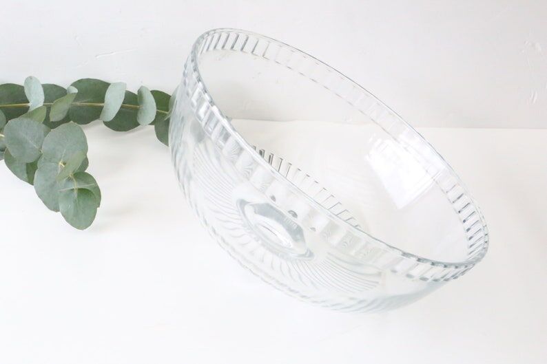 Glass cheese bell, vintage