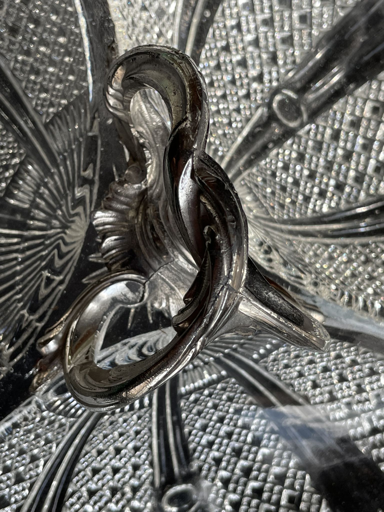 Plat appelé mendiant Art nouveau