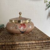 Cloisonné enamel candy box 70s