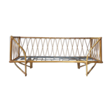 Extendable bed rattan