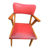 1950s compass-legged bridge chair