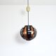 Danish copper pendant by Werner Schou for Coronell, 1970s