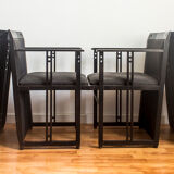 Suite of 4 Galaxy Chairs by Umberto Asnago for Giorgetti