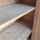 Parisian wardrobe in vintage pine old manufacture 1950
