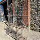 Large garden shelf / console in wrought iron – 19th century style