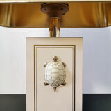 Turtle décor office lamp, 1970