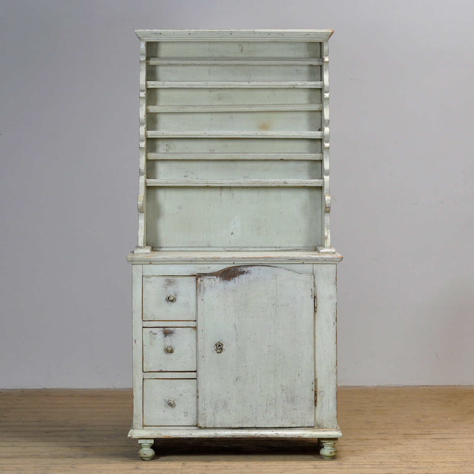 Pine buffet cabinet, circa 1900