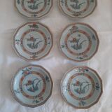 Service tasses à thé porcelaine celadon  Bernardaud Limoges 1920