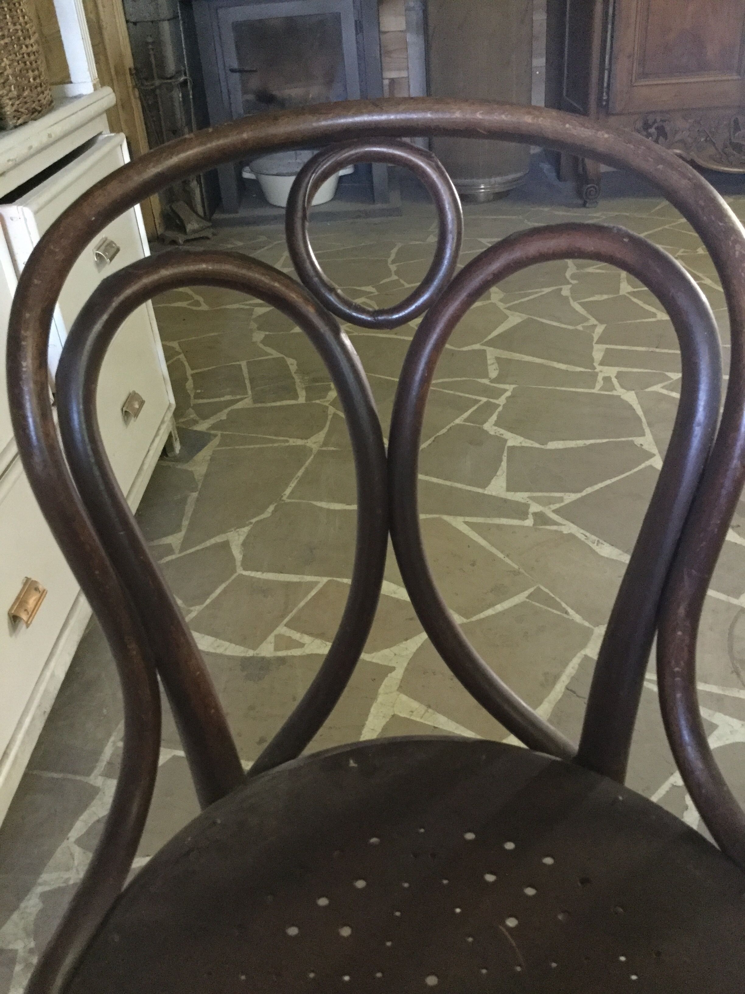 4 old Thonet bistro chairs