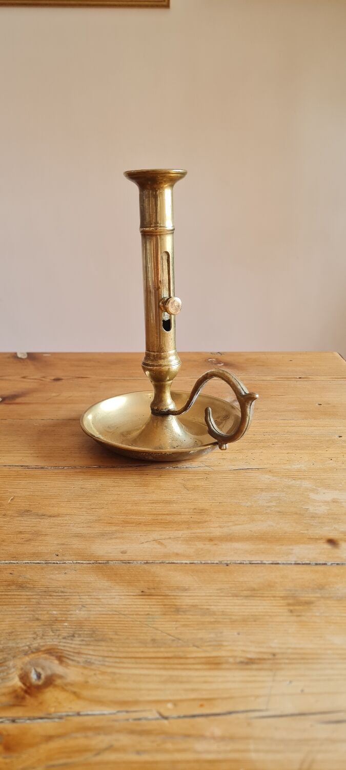 Brass candle holder